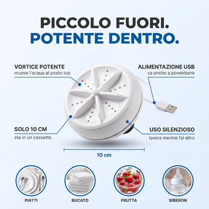 LavaTutto™ Mini Lavatore Portatile